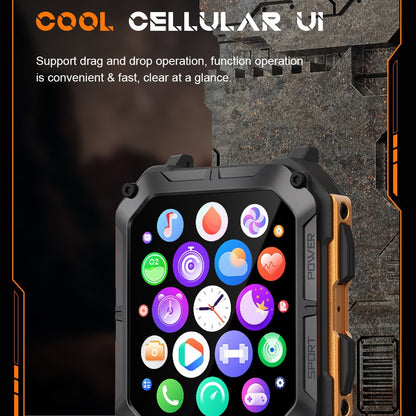 C20 Pro Smart Outdoor Watch  Bluetooth Calling Waterproof