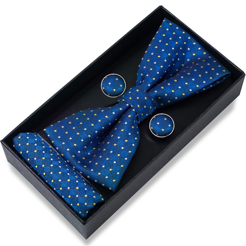 Striped Bow Tie Gift Set