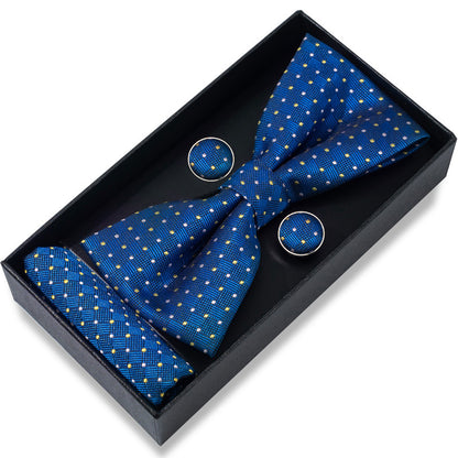Striped Bow Tie Gift Set
