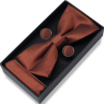 Striped Bow Tie Gift Set