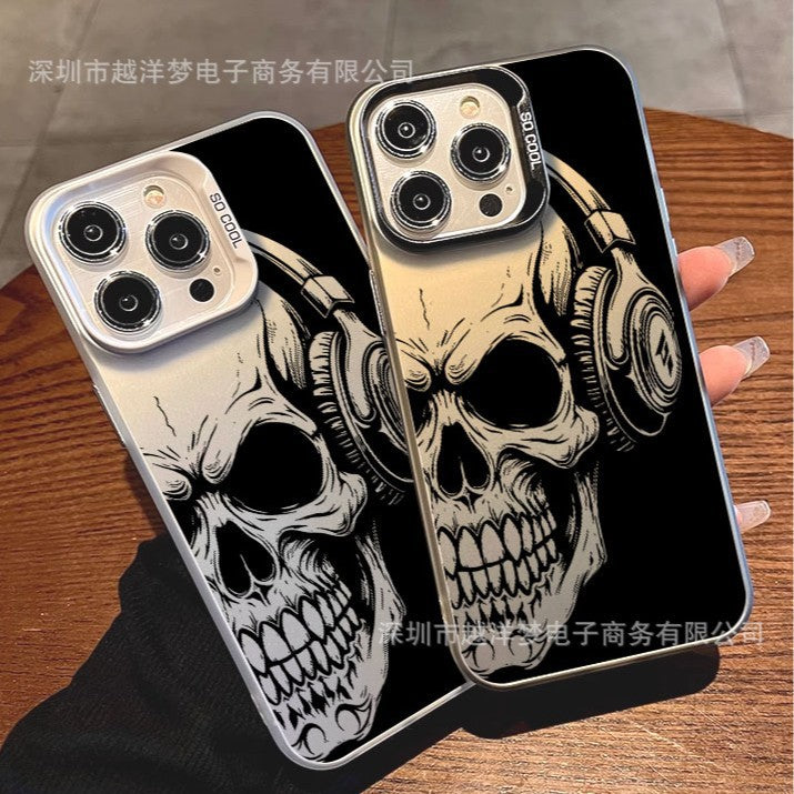 Skull iPhone 17 Pro Case 16E 15 14 13 Laser 12 Apple 11XsMax