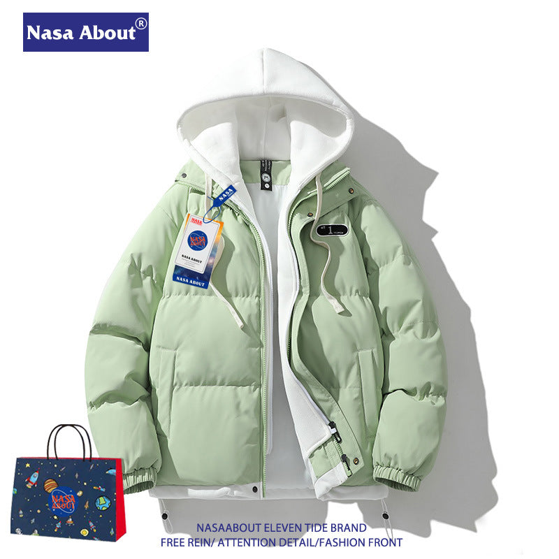 AstroTherm NASA Winter Thickened Collar Puffer Jacket
