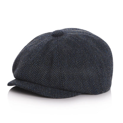 Autumn/winter berets for children and adults, including baby newsboy caps and unisex forward hats.