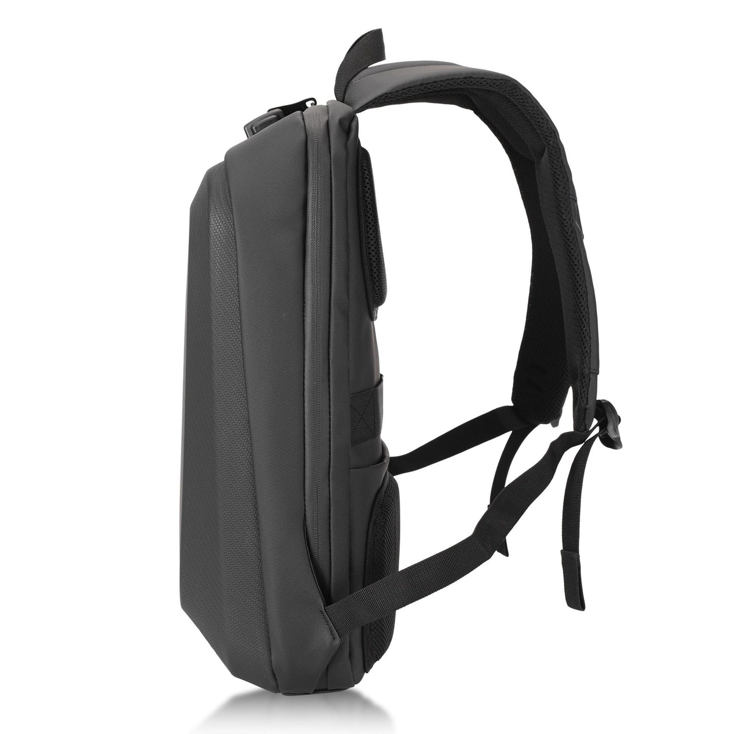 Men's Hard Shell Backpack - Business Casual Commuter Computer Bag