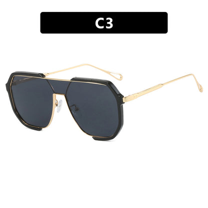 Ke Dun large-frame sunglasses: popular, stylish, and high-end.
