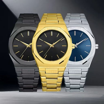 Trade cross-border Swiss brand steel belt watch