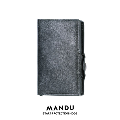 Ultra-Light Multi-Card Aluminum Case with PU Finish