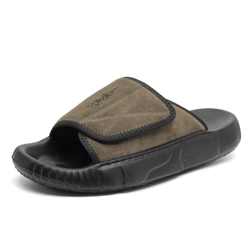 Aqua Flex Pro Outdoor Anti-Suede Velcro Beach Sandals