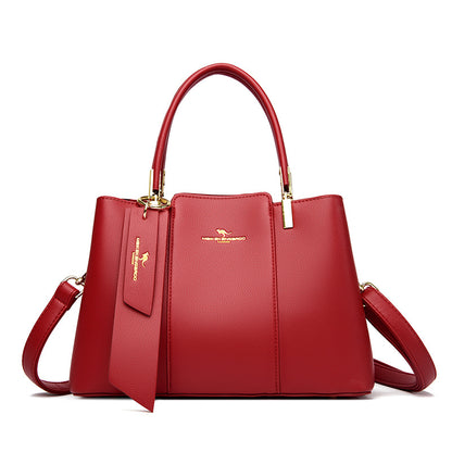 Womens Large-Capacity Fashion Shoulder & Crossbody Handbag