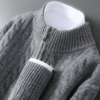 Nordic Elite Pure Wool  Cashmere Sweater