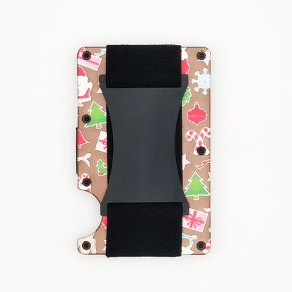 Carbon Fiber Metal Card Holder Wallet  RFID Anti-Theft