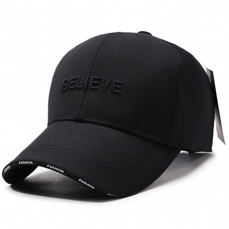 Men's Embroidered Baseball Cap - Versatile Four Seasons Sports Hat