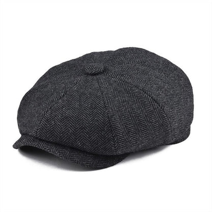 Shelby™ Retro Octagonal News boy Hat