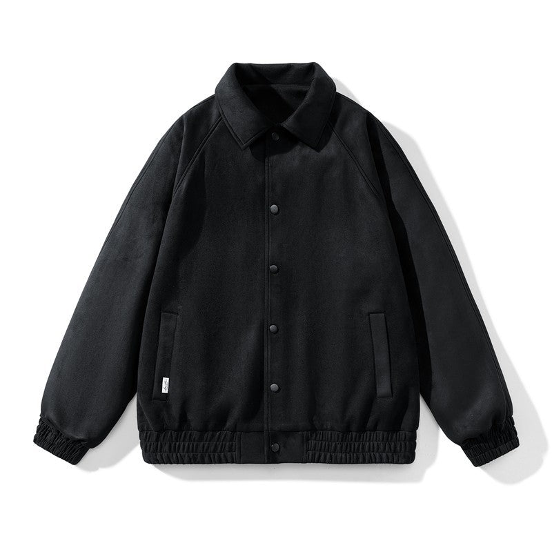 NASA Suede Vintage Bomber Baseball Jacket