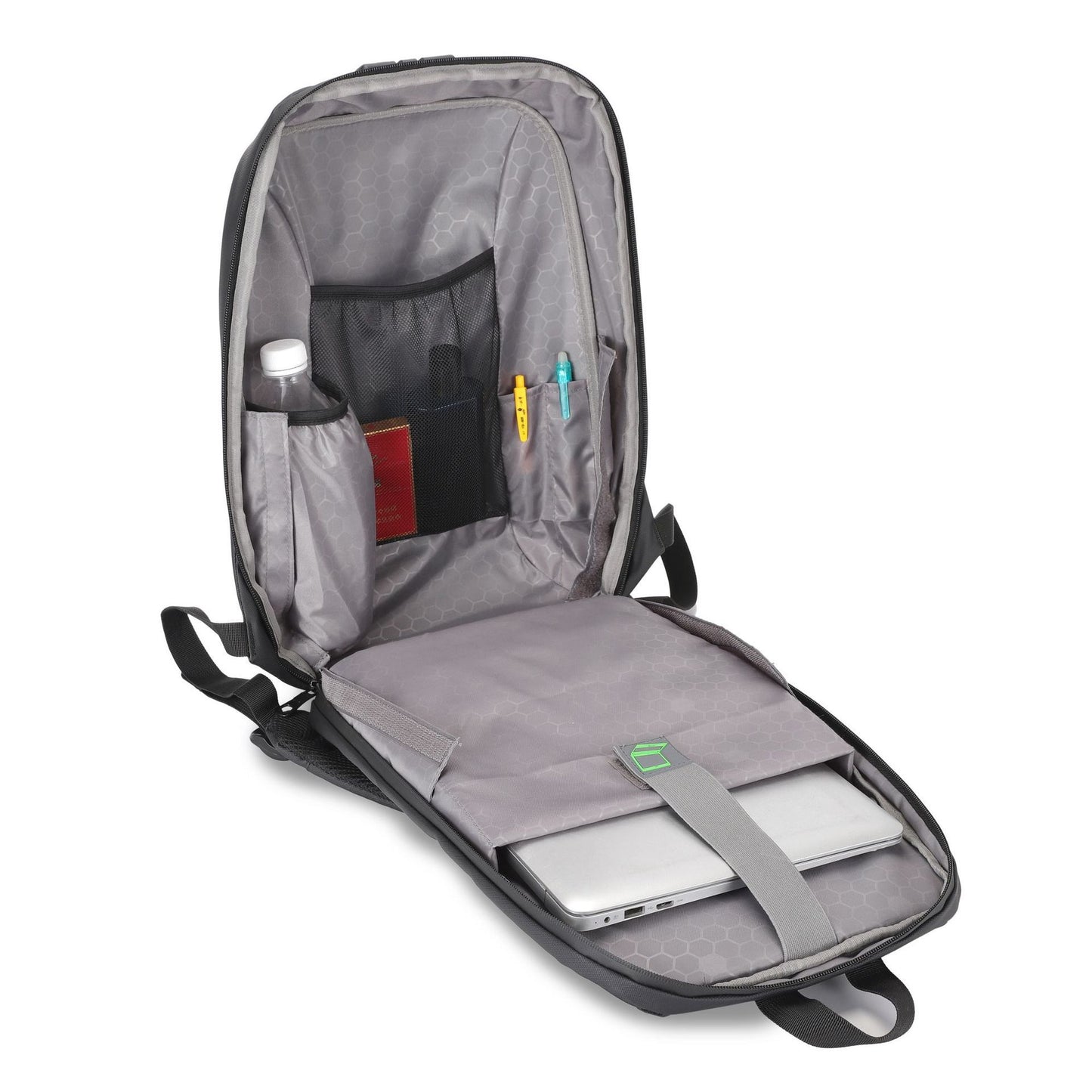 Men's Hard Shell Backpack - Business Casual Commuter Computer Bag