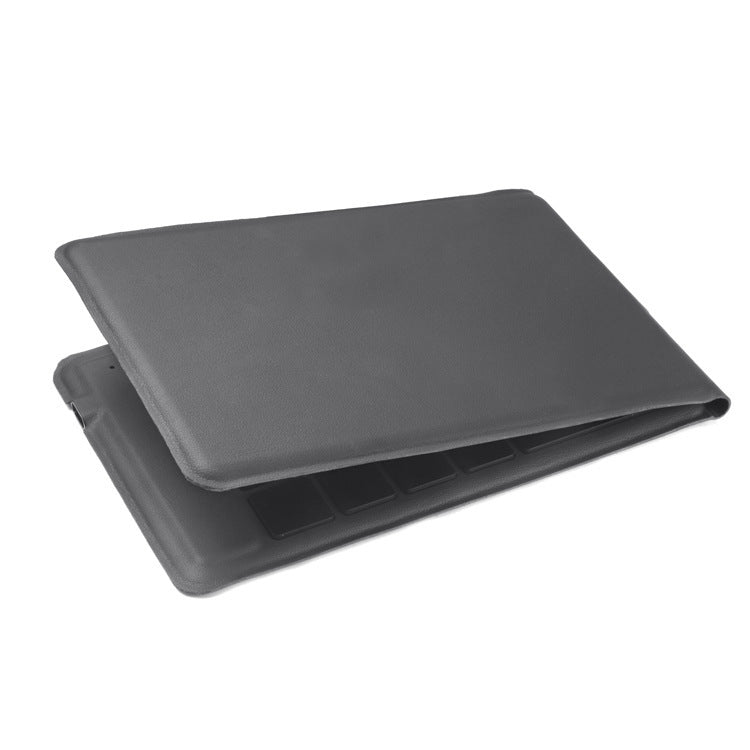 New Hot Selling Full Leather Wireless Ultra-thin Portable Two-fold Bluetooth Keyboard Tablet Notebook Mobile Phone Universal