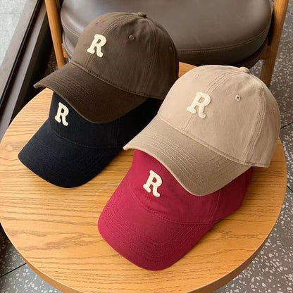 Korean R Letter Unisex Cap