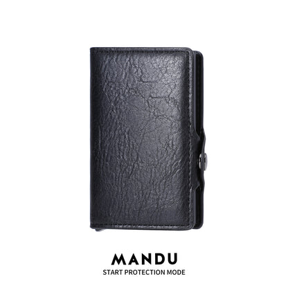 Ultra-Light Multi-Card Aluminum Case with PU Finish