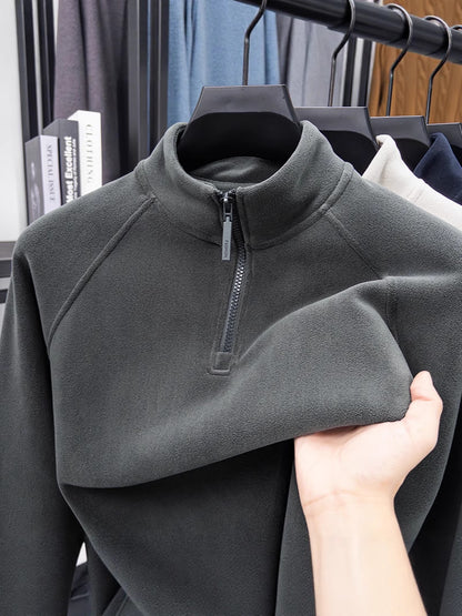 Velvora Flex Zip Thermal Sweatshirt