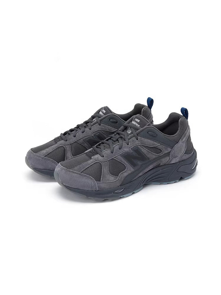 New Balance Black Warrior Cushioned Sneakers