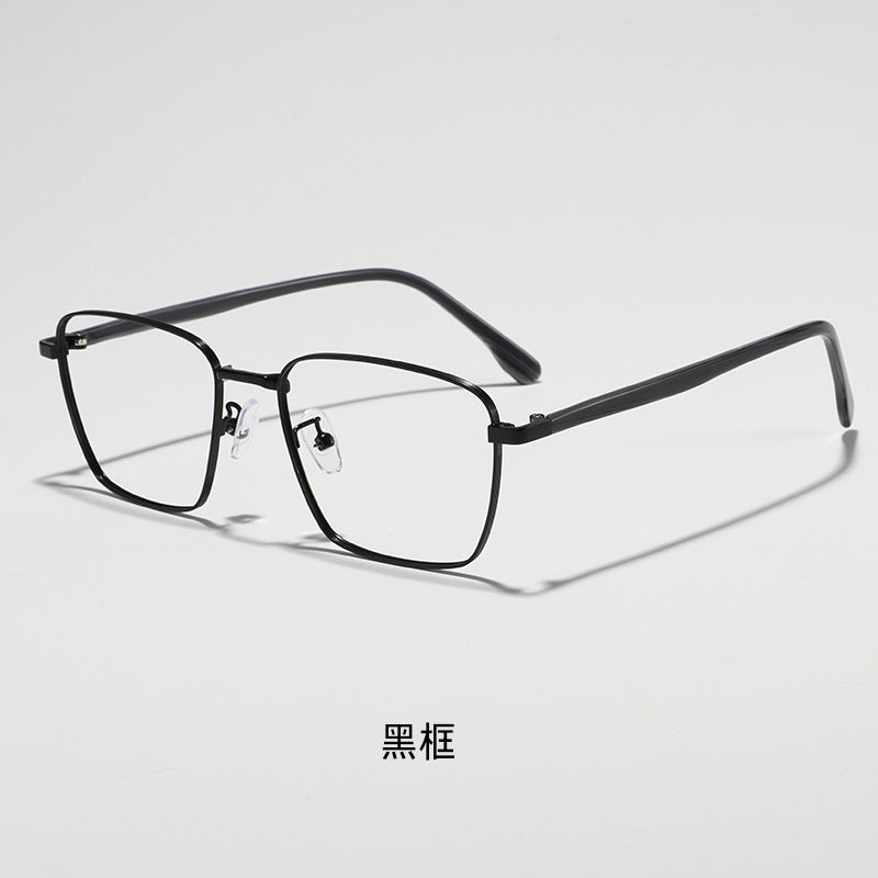 Stylish square frame, gold wire design