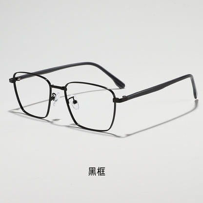Stylish square frame, gold wire design