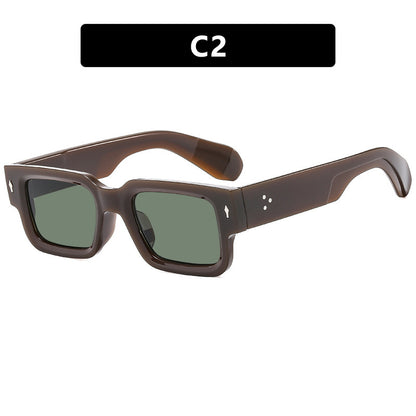 Ke Dun Rivet Fashion Sunglasses