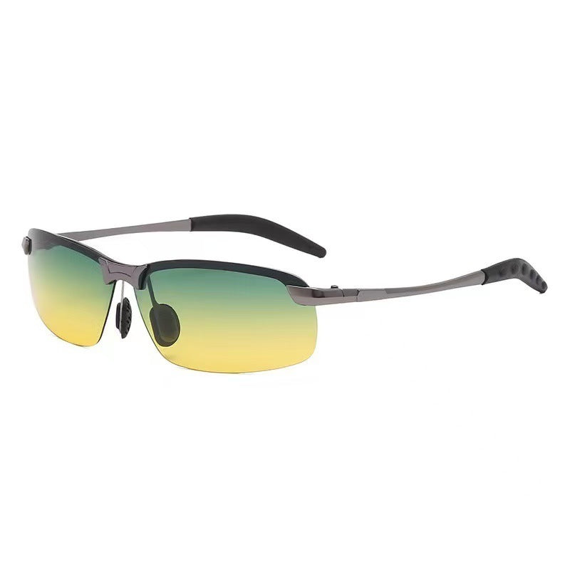 Men's polarized sunglasses.