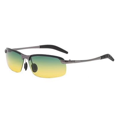 Men's polarized sunglasses.
