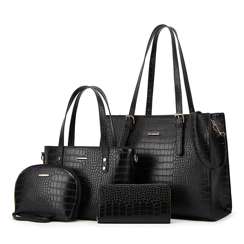 Fashionable 4-Piece Mother-in-Law Bag Set