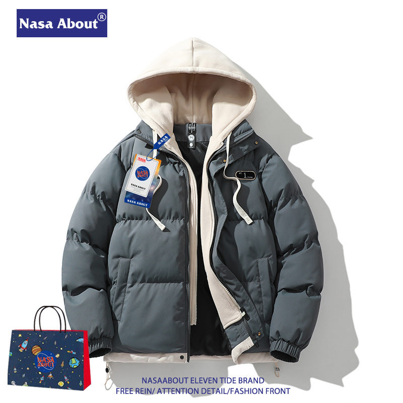 AstroTherm NASA Winter Thickened Collar Puffer Jacket