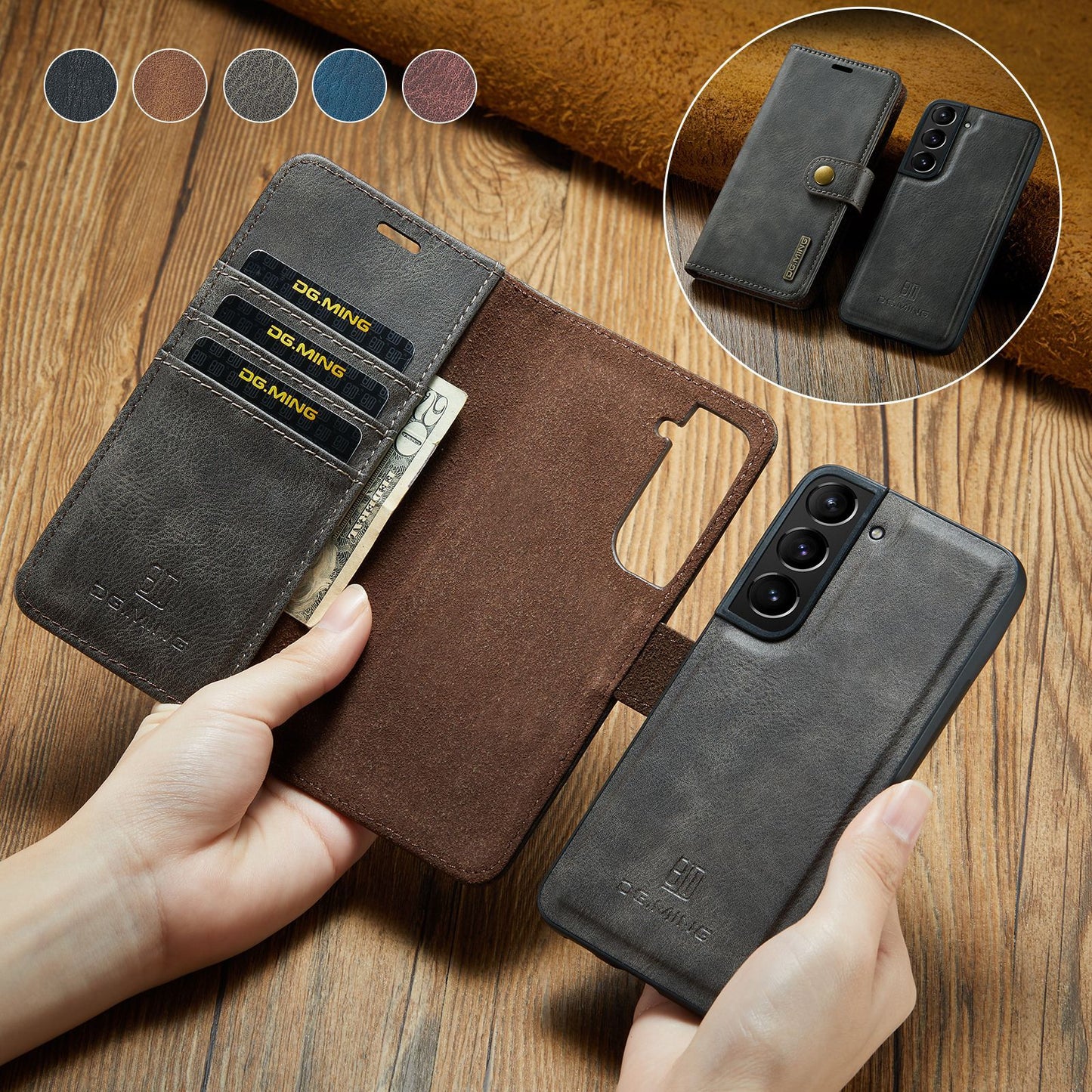 Samsung Heritage Split Cowhide Leather Pro Case