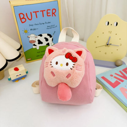 Kids Canvas Cartoon Kindergarten School Bag