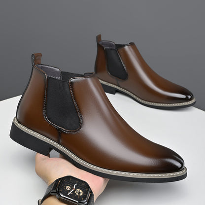Urban Forge Max Leather Chelsea Martin Boots