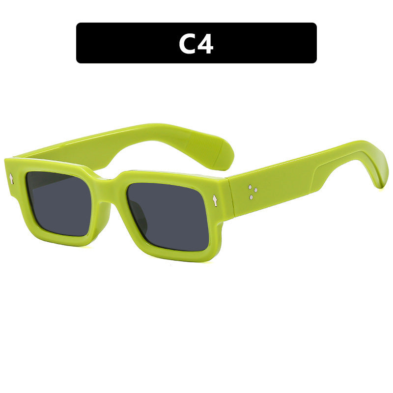 Ke Dun Rivet Fashion Sunglasses
