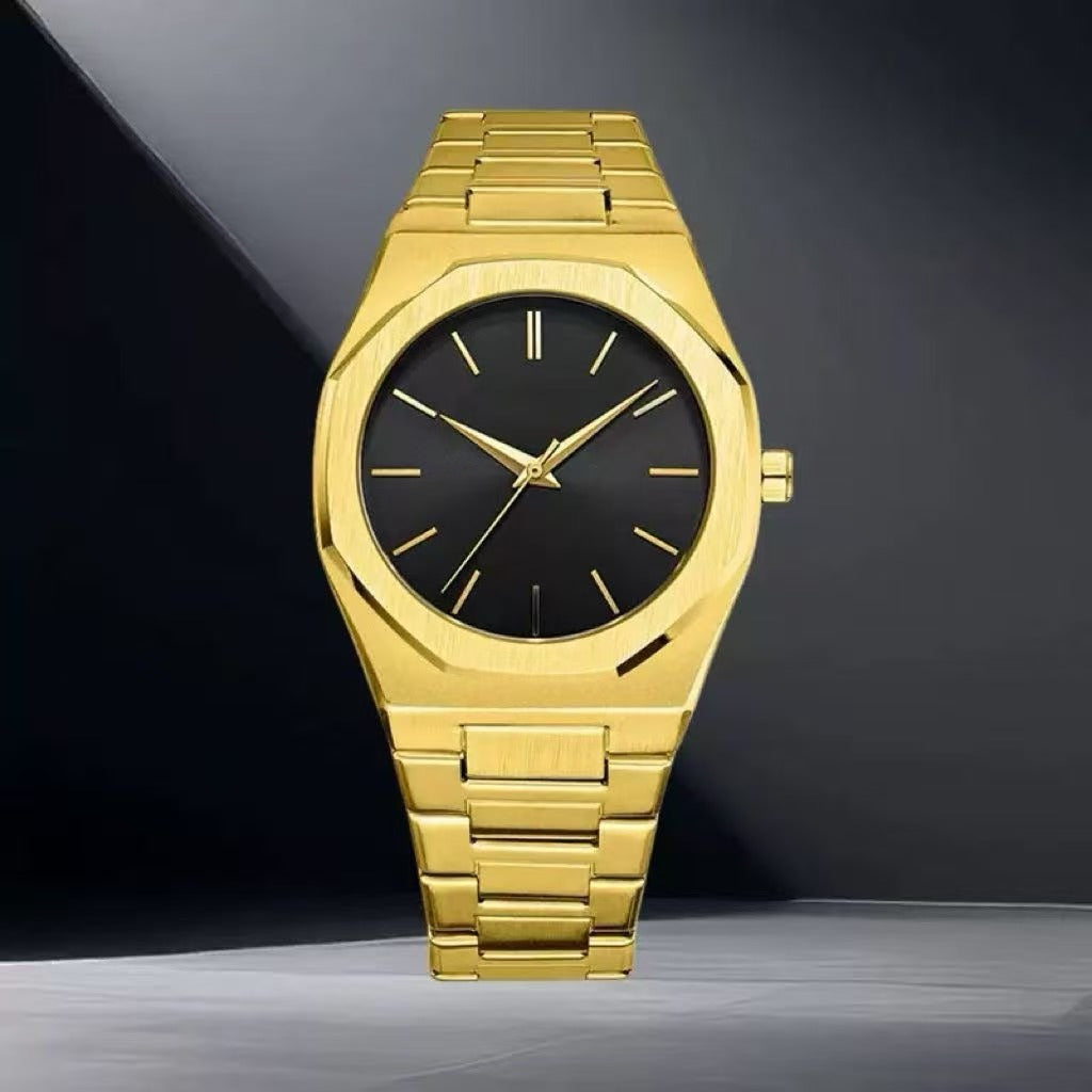 Trade cross-border Swiss brand steel belt watch