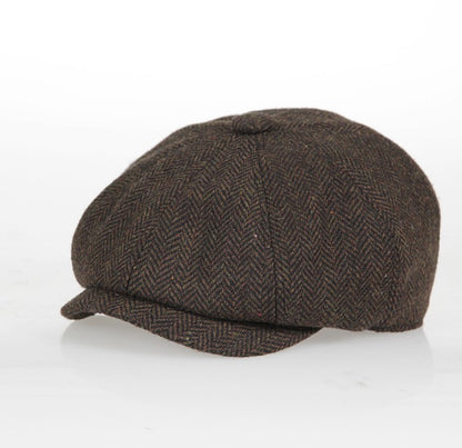 Autumn/winter berets for children and adults, including baby newsboy caps and unisex forward hats.