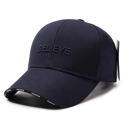 Men's Embroidered Baseball Cap - Versatile Four Seasons Sports Hat