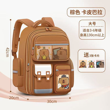 Lightweight Large-Capacity Schoolbag for Elementary Students