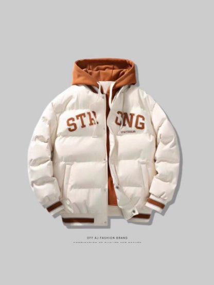 Men's hooded tracksuit for autumn and winter