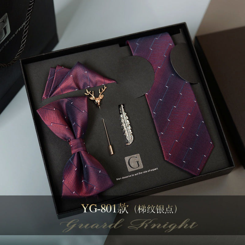 Prestige Tie & Bow Set Gift Box