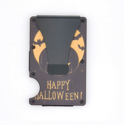 Carbon Fiber Metal Card Holder Wallet  RFID Anti-Theft