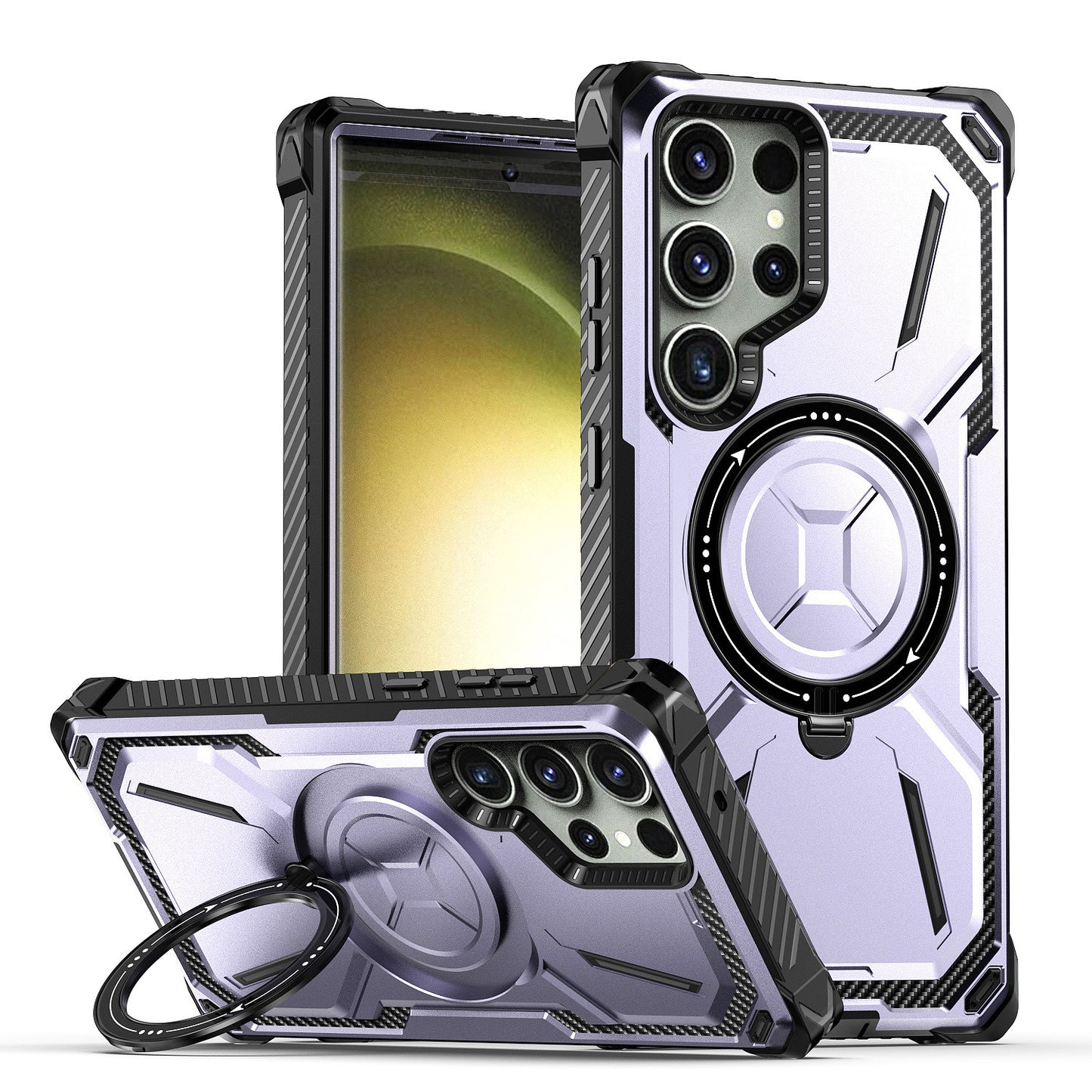 Magnetic Ring Phone Case  iPhone 16 & Samsung S24 Ultra