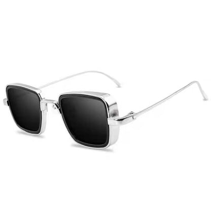 Retro Thick Rim Metal Trend Men's Sunglasses