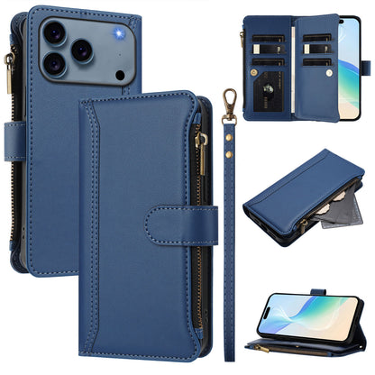 Zip Wallet Solid Series  Zipper Wallet Case for iPhone 17 Pro Max / Apple Phones