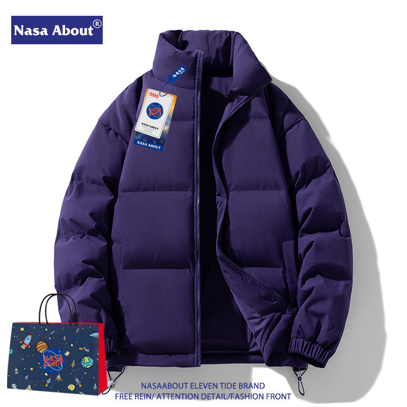 AstroTherm NASA Winter Thickened Collar Puffer Jacket