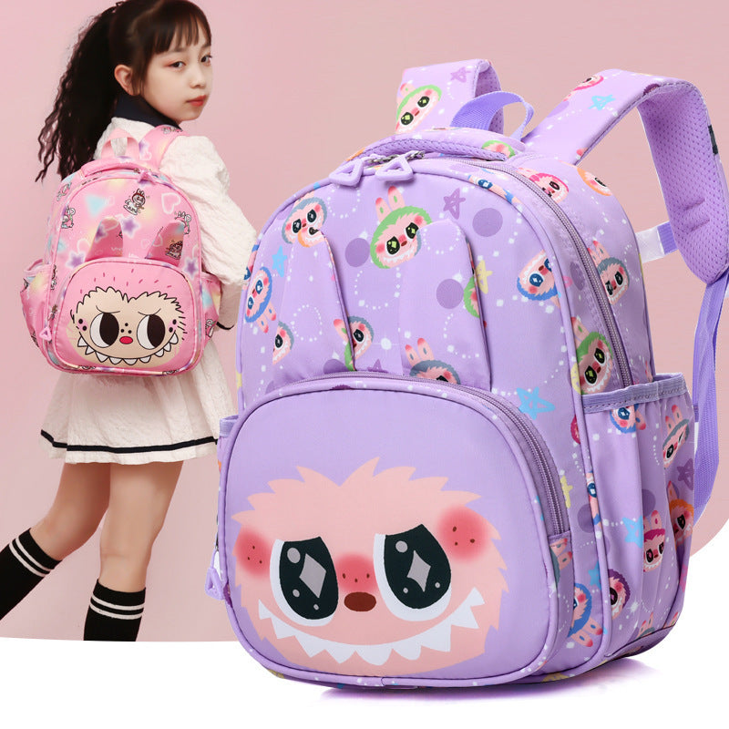 Cartoon schoolbag for primary school students