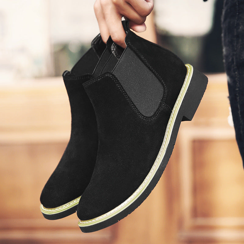 Urban Forge Max Leather Chelsea Martin Boots