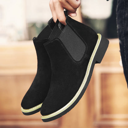 Urban Forge Max Leather Chelsea Martin Boots