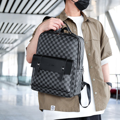 British Style Unisex Travel  Backpack